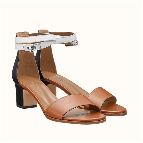 hermes tan sandals|hermes sandals high heels.